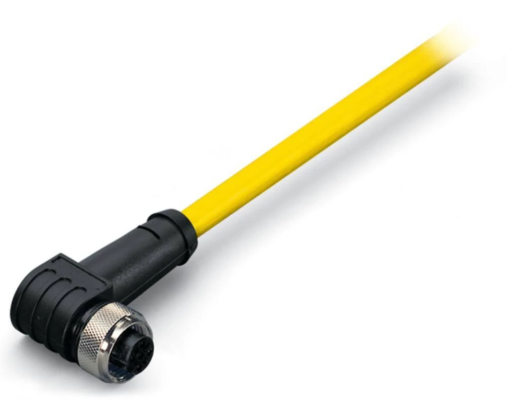 WAGO 756-1502/060-100 Senzor / aktuator podatkovni konektor, konfekcioniran M12 utičnica, zakrivljena 10 m broj polova: 5 1 koma slika