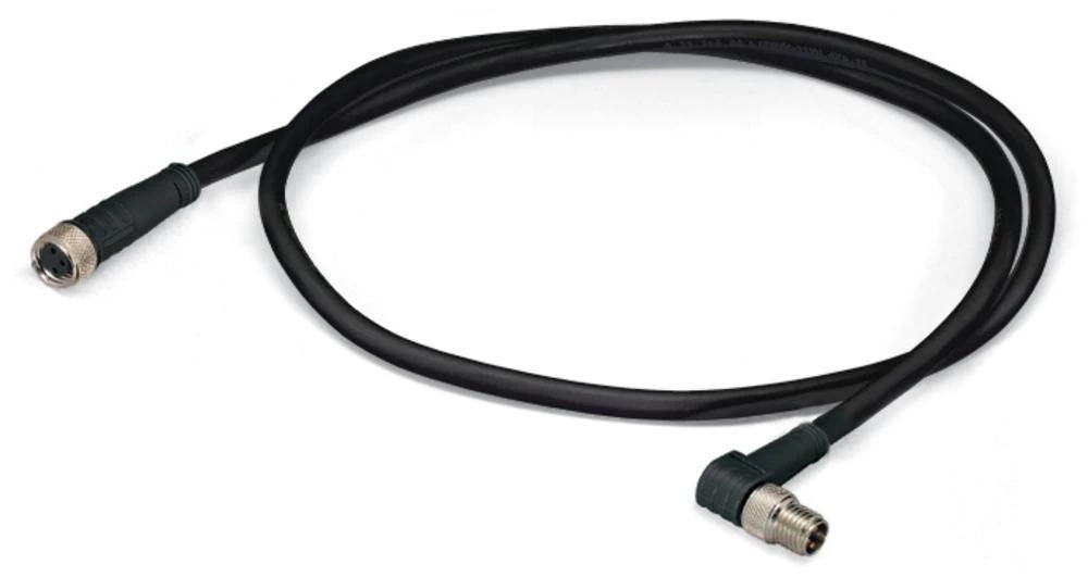 WAGO 756-5202/030-020 Senzor / aktuator-konektor, konfekcioniran M8 utikač, zakrivljeni, utičnica, ravna 2 m broj polova: 3 10 k slika