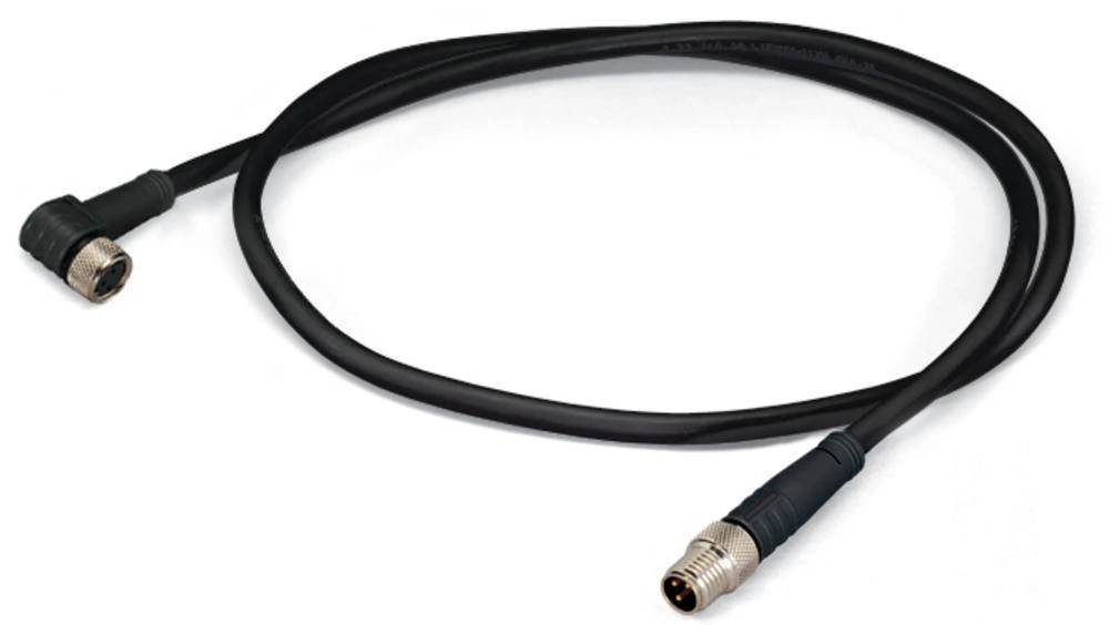 WAGO 756-5203/030-020 Senzor / aktuator-konektor, konfekcioniran M8 utikač, ravni, utičnica, zakrivljena 2 m broj polova: 3 10 k slika