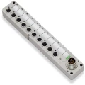 Senzor/aktuator kutija pasivni razdjelnik M8 s metalnim navojem 757-303 WAGO 1 komad slika