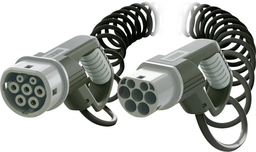 eMobility kabel za punjenje Phoenix Contact 1404567 [ tipa 2 - tipa 2] 4 m spiralni kabel slika