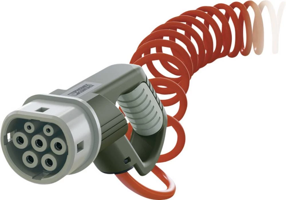 eMobility kabel za punjenje Phoenix Contact 1405194 [ tipa 2 - otvoreni kraj] 4 m spiralni kabel slika