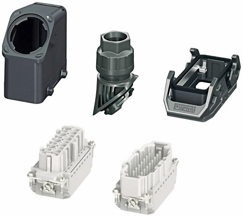 Komplet za utični konektor s Push-In priključkom HC-EVO-B16PT-BWD-HH-M25-PLRBK Phoenix Contact sadržaj: 1 kom. slika