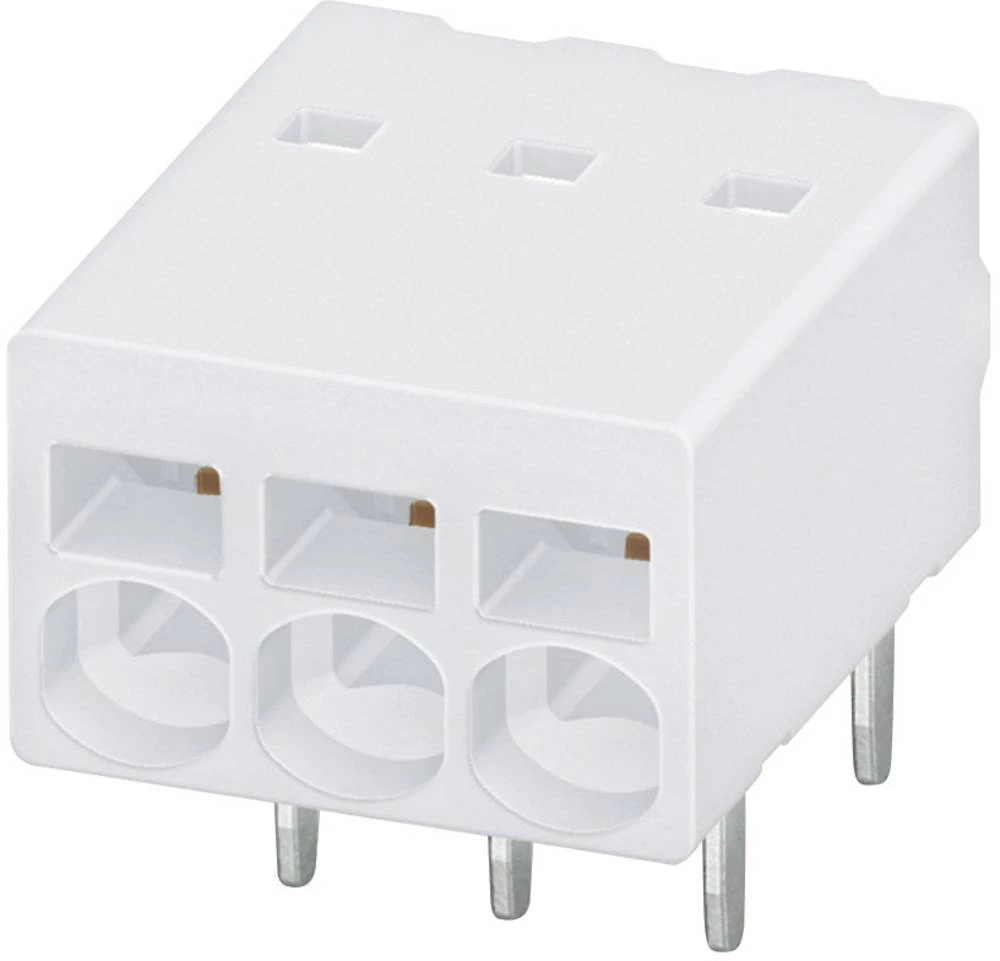 Opružna blok stezaljka 0.50 mm broj polova: 3 PTSM 0,5/ 3-2,5-H THR WH R32 Phoenix Contact bijele boje 1 kom. slika