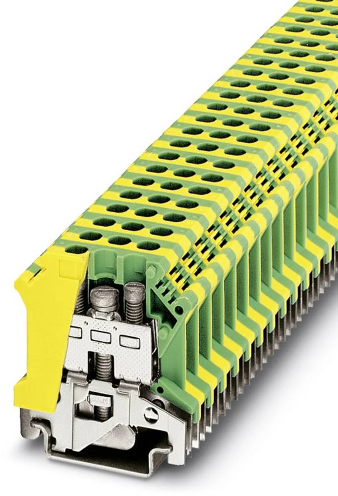 Redna stezaljka sa zaštitnim vodičem USLKG10 zeleno-žute boje Phoenix Contact 50 kom. slika