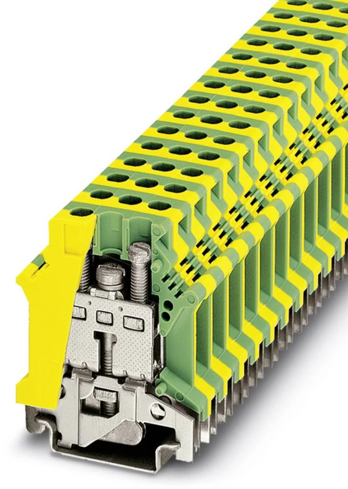 Redna stezaljka sa zaštitnim vodičem USLKG 16 zeleno-žute boje Phoenix Contact 50 kom. slika