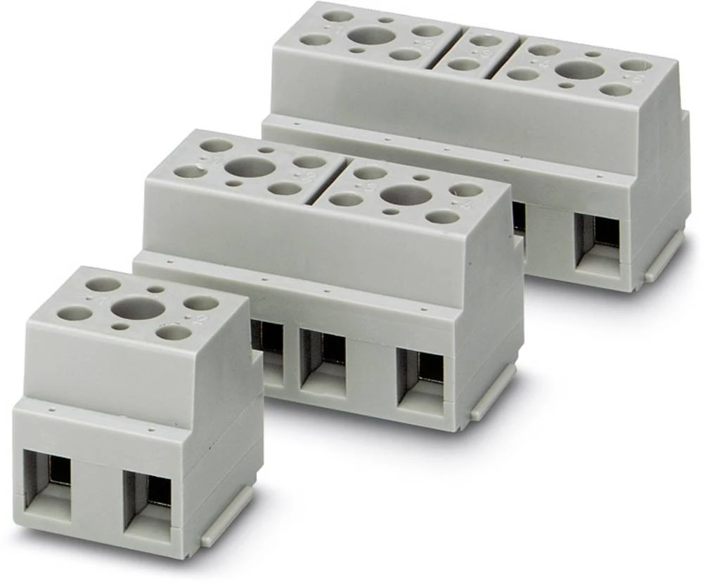 Vijčana blok stezaljka sive boje Phoenix Contact 10 kom. slika