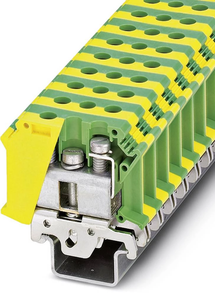 Redna stezaljka sa zaštitnim vodičem UISLKG 35-1 zeleno-žute boje Phoenix Contact 50 kom. slika