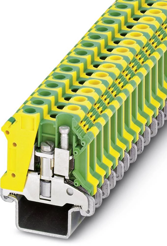 Redna stezaljka sa zaštitnim vodičem USLKG10 N-1 zeleno-žute boje Phoenix Contact 50 kom. slika