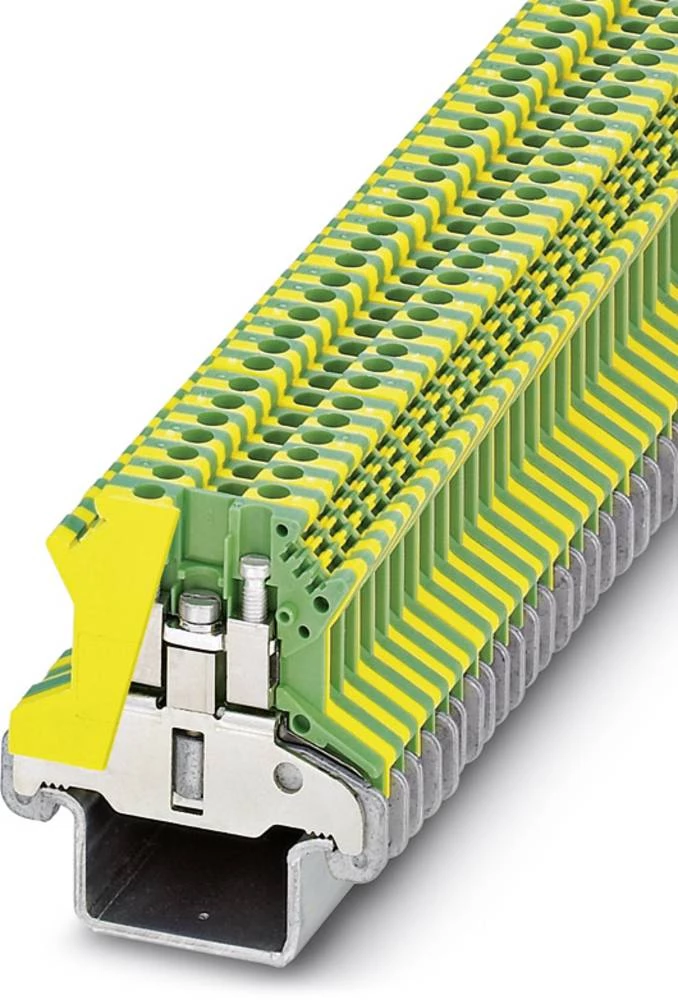 Redna stezaljka sa zaštitnim vodičem USLKG 2,5 N-1 zeleno-žute boje Phoenix Contact 50 kom. slika