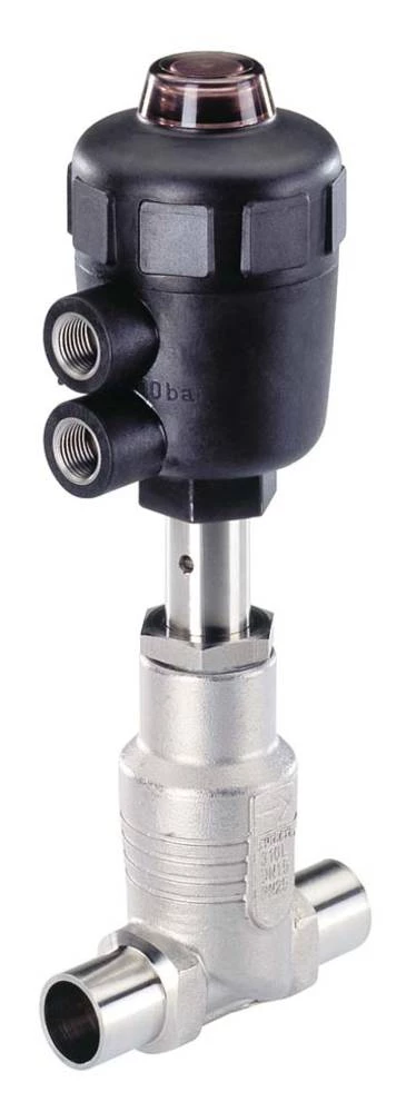 2/2-razvodni zračni ventil Bürkert 146490 kućište od nehrđajućeg čelika, brtveni materijal PTFE slika