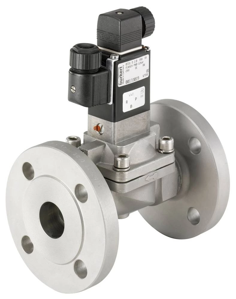 2/2-razvodni ventil s servo upravljanjem Bürkert 134562 24 V/DC kućište od nehrđajućeg čelika, brtveni materijal FKM slika