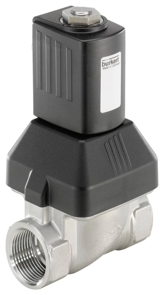 2/2-razvodni ventil s servo upravljanjem Bürkert 222171 24 V/DC G 1 nazivna širina 20 mm kućište od nehrđajućeg čelika, brtveni slika