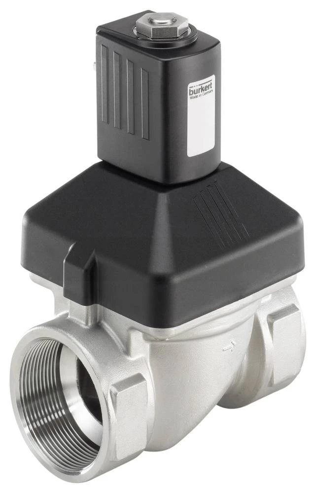 2/2-razvodni ventil s servo upravljanjem Bürkert 228438 24 V/AC G 2 nazivna širina 40 mm kućište od nehrđajućeg čelika, brtveni slika