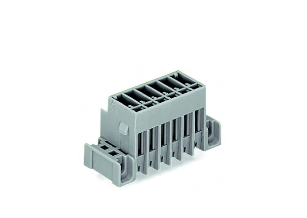 WAGO kučište utičnice-pločica 769 broj polova ukupno 6, razmaci: 5 mm 769-636/003-000 25 komada slika
