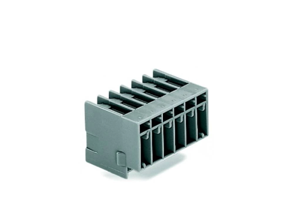 WAGO kučište utičnice-pločica 769 broj polova ukupno 6, razmaci: 5 mm 769-666 50 komada slika