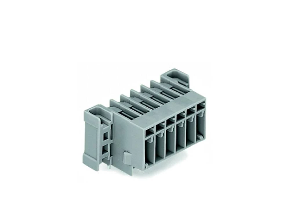 WAGO kučište utičnice-pločica 769 broj polova ukupno 6, razmaci: 5 mm 769-666/003-000 50 komada slika