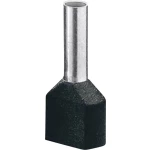 Dvostruki kabelski završetak 1 x 1.50 mm x 8 mm djelomično izolirani, crne boje Phoenix Contact 3200823 100 kom.