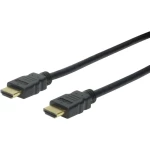 Digitus HDMI Priključni kabel [1x Muški konektor HDMI - 1x Muški konektor HDMI] 5 m Crna