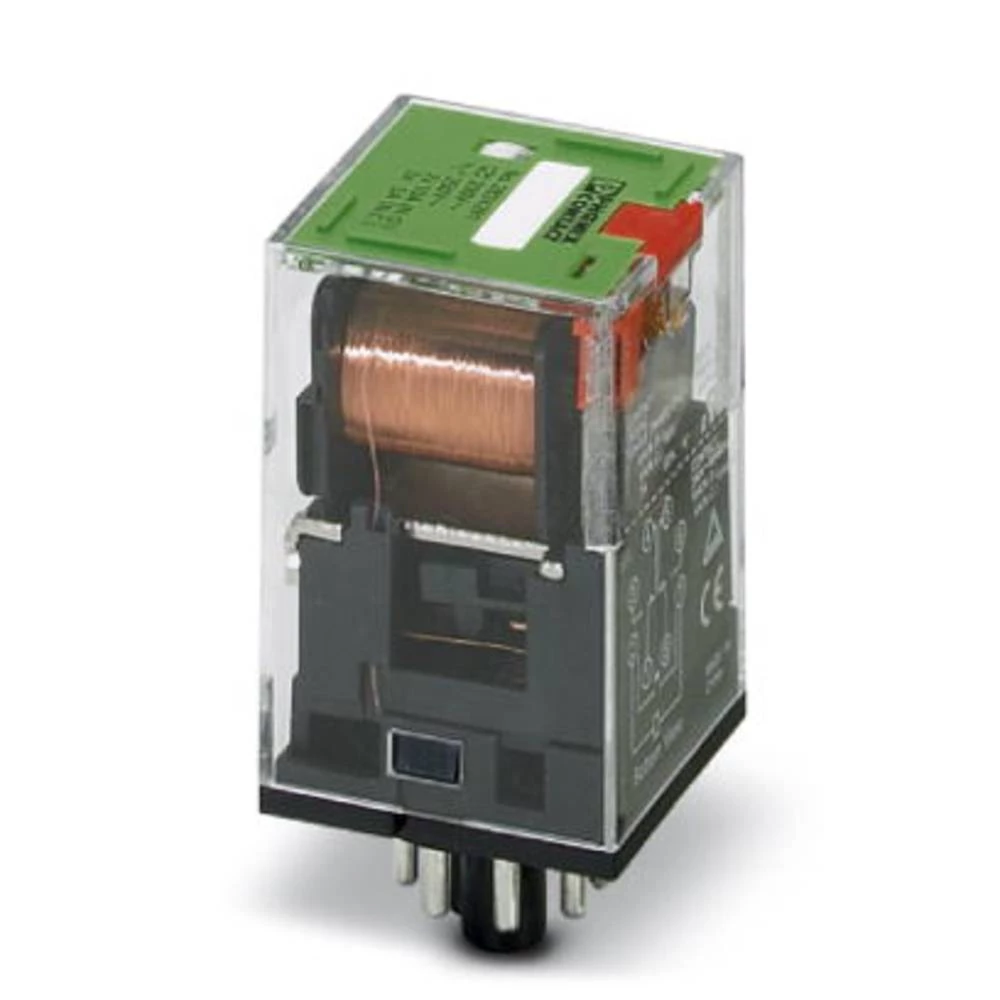 Utični relej 120 V/AC 10 A 2 preklopni Phoenix Contact REL-OR-120AC/2X21 10 kom. slika