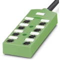 Kutija za senzore/aktore, pasivna M12-razdjelnik s metalnim navojem SACB-8 / 8- 5,0PUR SCO 1517042 Phoenix Contact 1 kom. slika