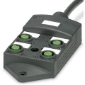 Kutija za senzore/aktore, pasivna M12-razdjelnik s navojem od umjetne mase SACB-4 / 8-10,0PUR SCO P 1452437 Phoenix Contact 1 ko slika