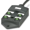 Kutija za senzore/aktore, pasivna M12-razdjelnik s navojem od umjetne mase SACB-4/4-L- 5,0PUR SCO P 1452576 Phoenix Contact 1 ko slika