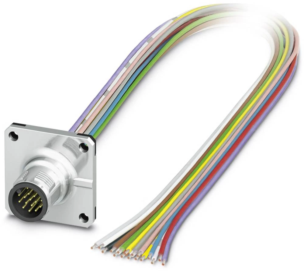 SACC-SQ-M12MS-17CON-25F/0,5 - ugradbeni utični konektor SACC-SQ-M12MS-17CON-25F/0,5 Phoenix Contact sadržaj: 1 kom. slika