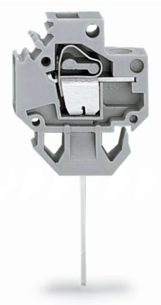 WAGO Opružni blok s stezaljkama 4.00 mm broj polova 1 sive boje 150 komada slika