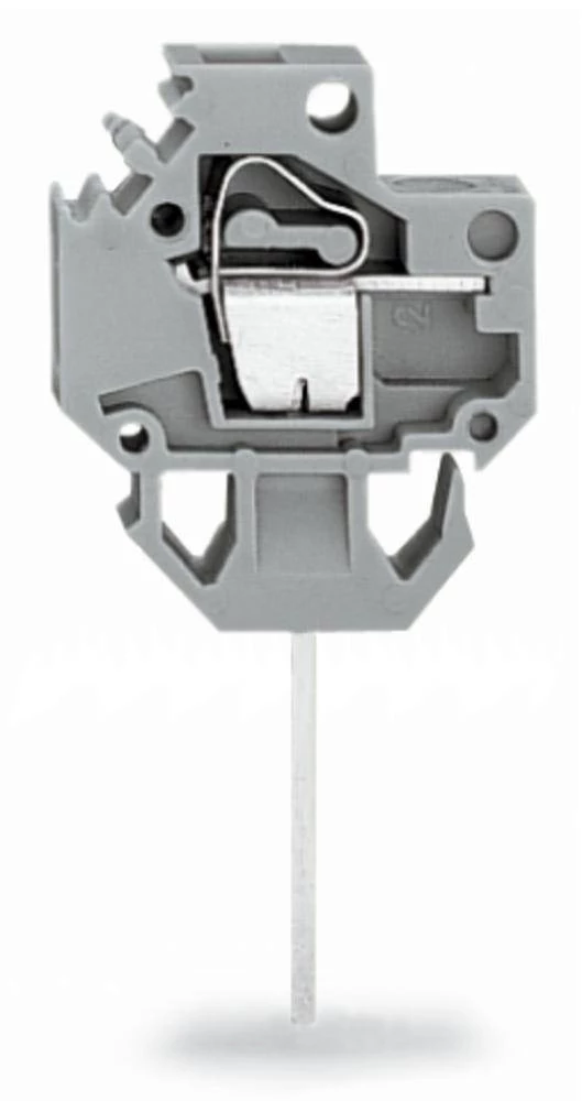 WAGO Opružni blok s stezaljkama 4.00 mm broj polova 1 sive boje 150 komada slika