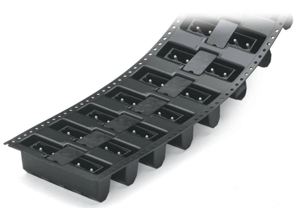 WAGO letva s muškim kontaktima (standardna) 300 broj polova ukupno 9, razmaci: 7.50 mm 231-269/001-000/105-604/997-40 170 komada slika