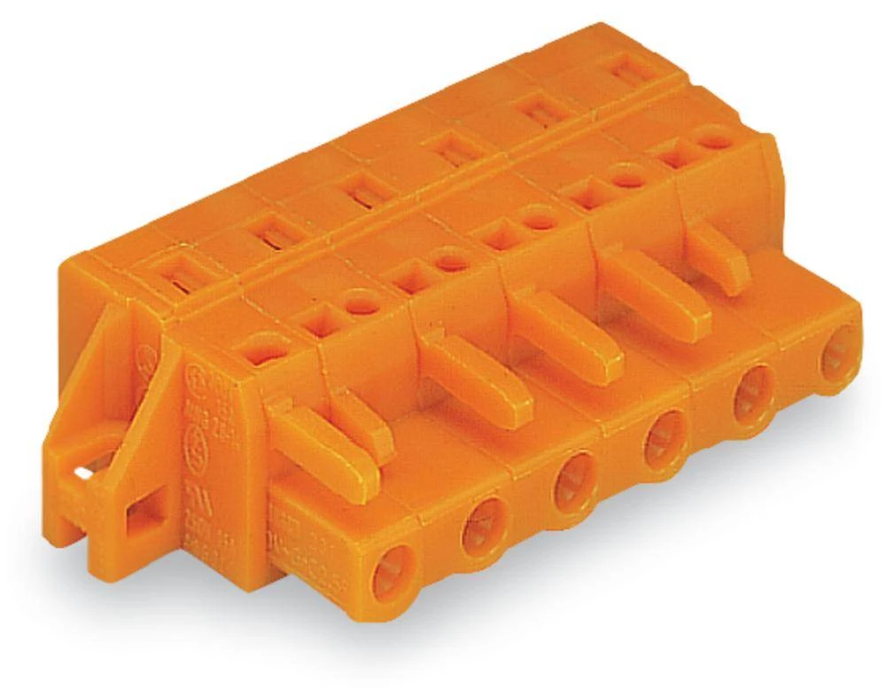 WAGO kučište utičnice-Kabel 231 broj polova ukupno 7, razmaci: 7.62 mm 231-707/031-000 25 komada slika