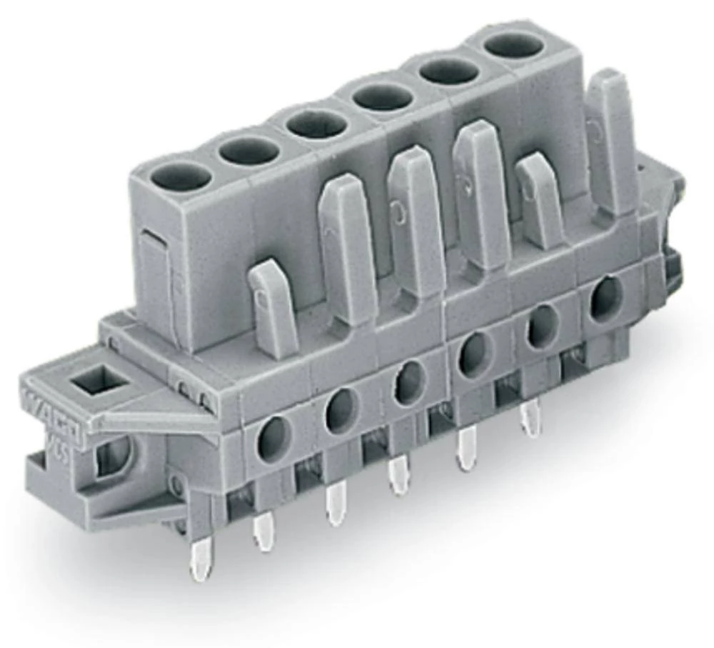 WAGO kučište utičnice-pločica 232 broj polova ukupno 5, razmaci: 5 mm 232-135/031-000 50 komada slika