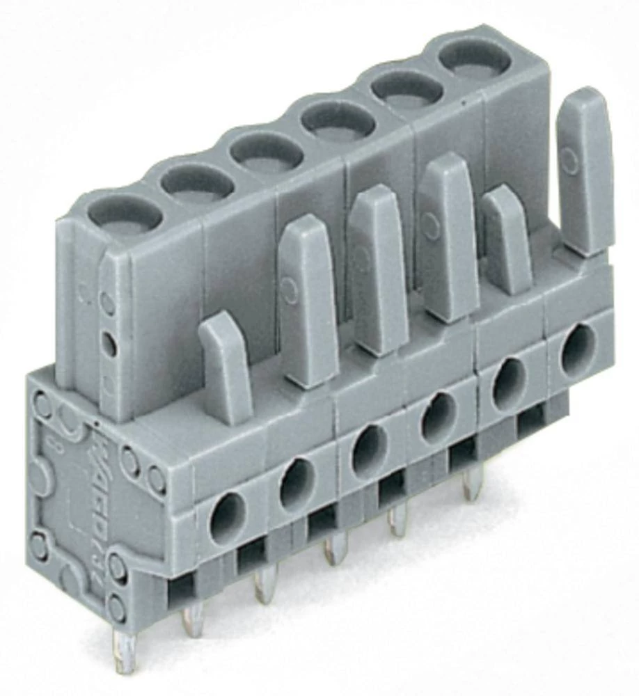 WAGO kučište utičnice-pločica 232 broj polova ukupno 8, razmaci: 5 mm 232-138 50 komada slika