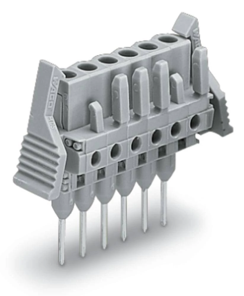 WAGO kučište utičnice-pločica 232 broj polova ukupno 20, razmaci: 5 mm 232-150/005-000/039-000 10 komada slika