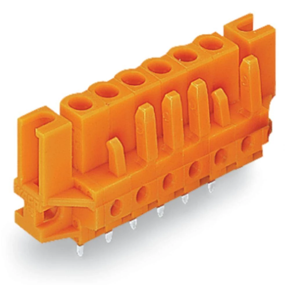 WAGO kučište utičnice-pločica 232 broj polova ukupno 10, razmaci: 5.08 mm 232-170/047-000 25 komada slika