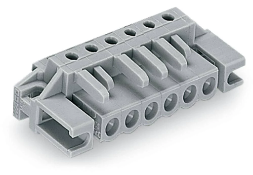 WAGO kučište utičnice-pločica 232 broj polova ukupno 5, razmaci: 5 mm 232-235/047-000 50 komada slika