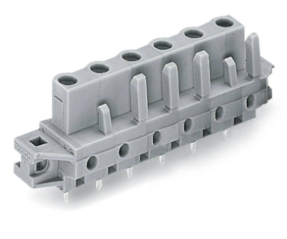 WAGO kučište utičnice-pločica 232 broj polova ukupno 12, razmaci: 7.50 mm 232-742/031-000 25 komada slika