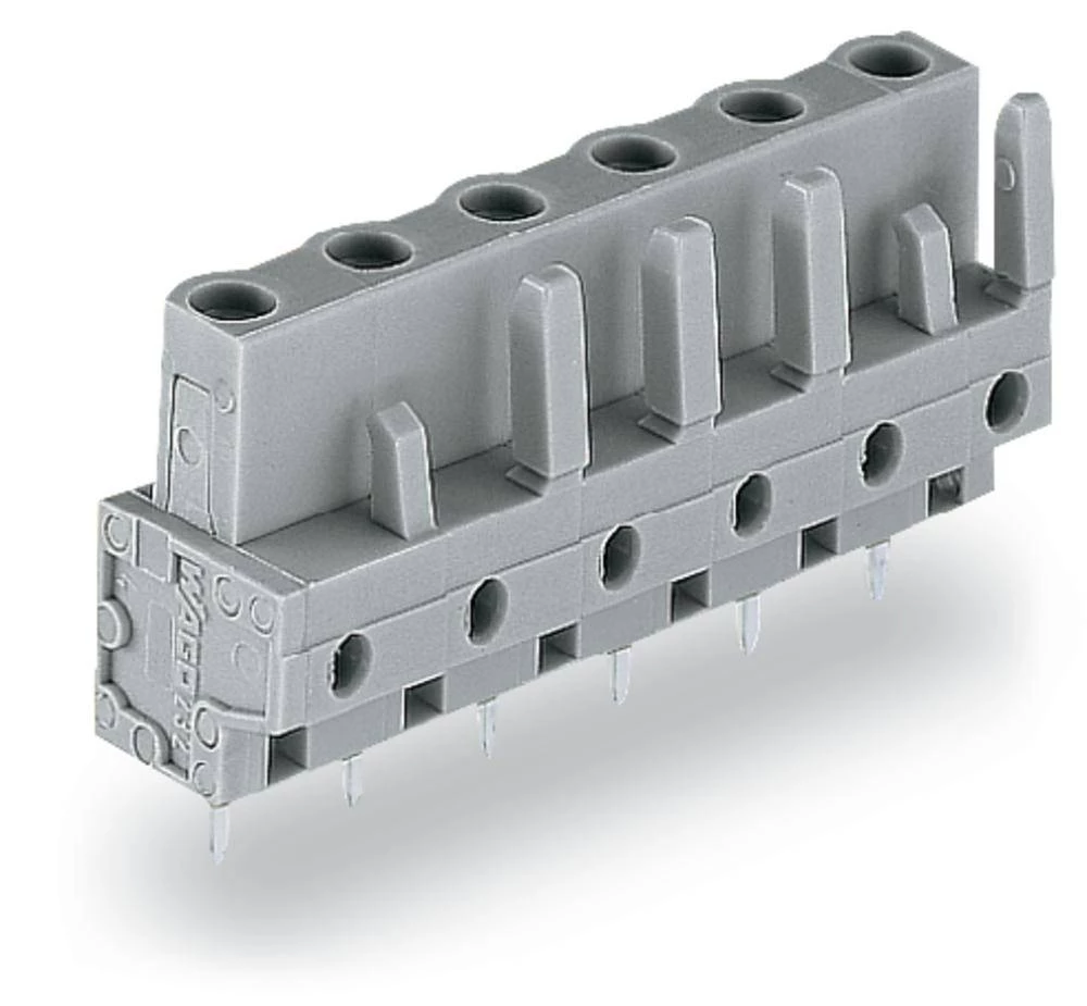 WAGO kučište utičnice-pločica 232 broj polova ukupno 13, razmaci: 7.50 mm 232-743/045-000 10 komada slika