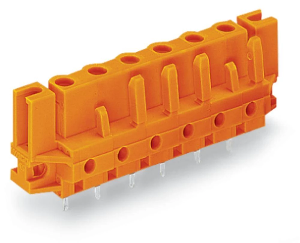 WAGO kučište utičnice-pločica 232 broj polova ukupno 6, razmaci: 7.62 mm 232-766/047-000 25 komada slika