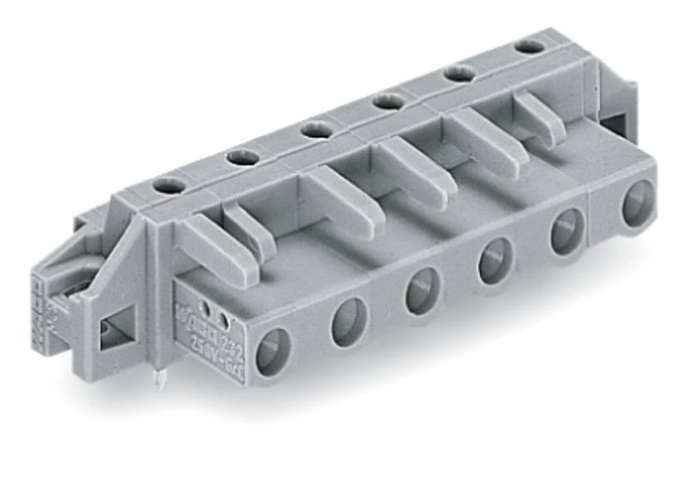 WAGO kučište utičnice-pločica 232 broj polova ukupno 4, razmaci: 7.50 mm 232-834/031-000 50 komada slika