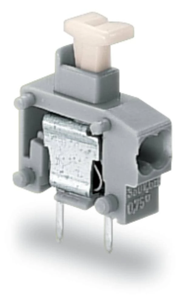 WAGO Opružni blok s stezaljkama broj polova 1 tamno-sive boje 800 komada slika