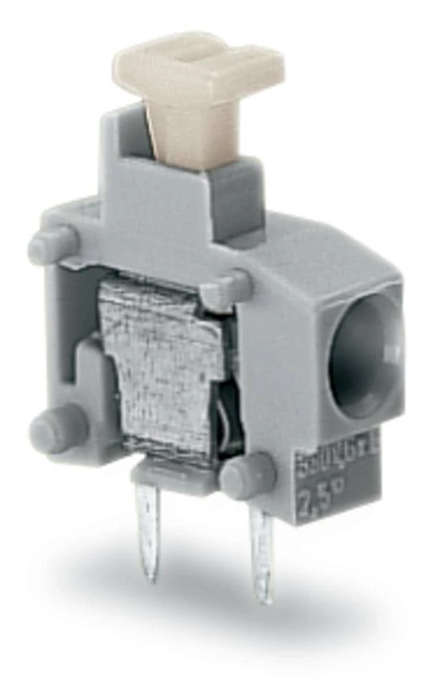 WAGO Opružni blok s stezaljkama 0.75 mm broj polova 1 tamno-sive boje 800 komada slika