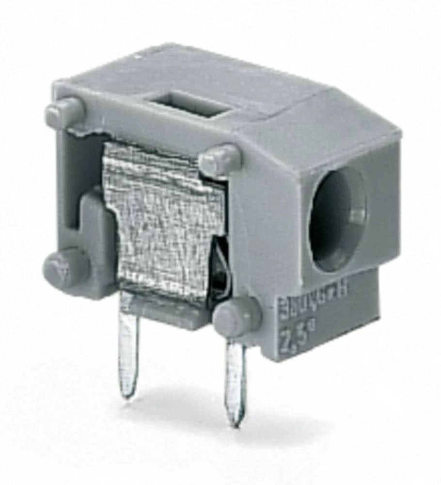 WAGO Opružni blok s stezaljkama 1.50 mm broj polova 1 tamno-sive boje 600 komada slika