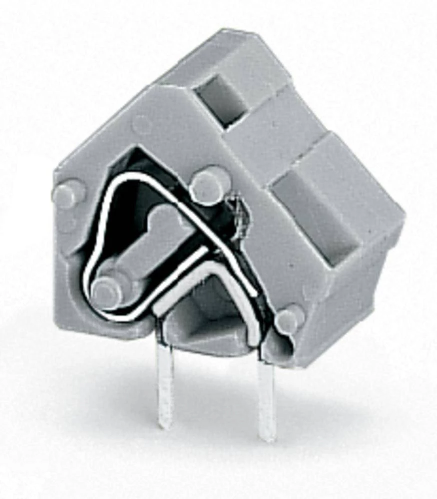 WAGO Opružni blok s stezaljkama 2.50 mm broj polova 1 sive boje 300 komada slika