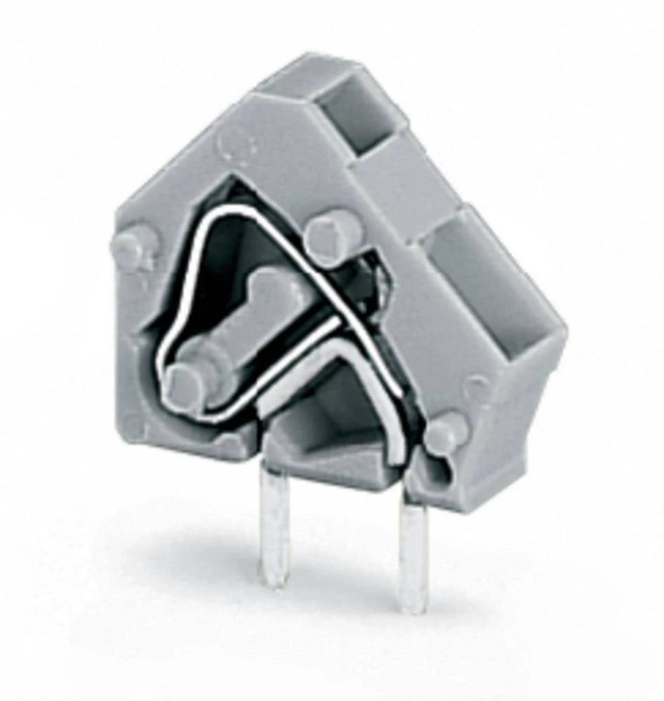 WAGO Opružni blok s stezaljkama 2.50 mm broj polova 1 svijetlo-sive boje 600 komada slika