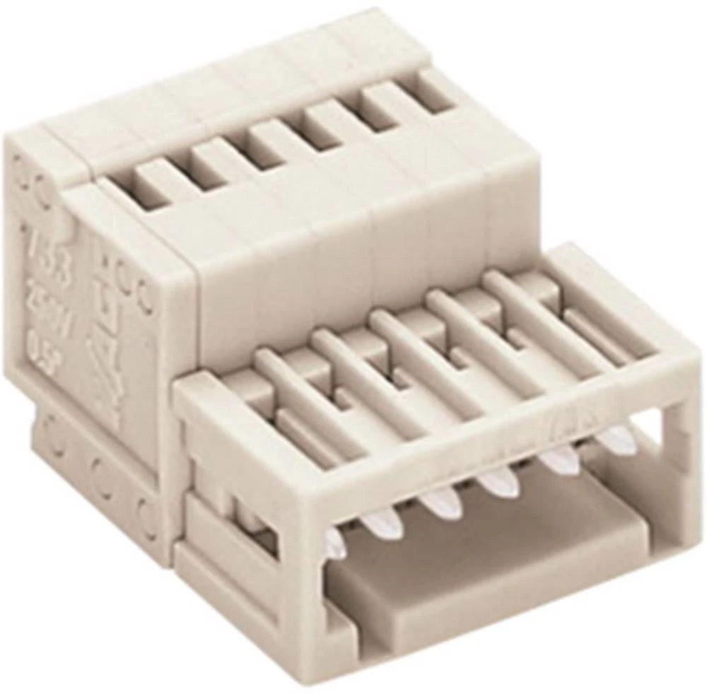 WAGO pin kučište-Kabel 733 broj polova ukupno 3, razmaci: 2.50 mm 733-203 1 komad slika