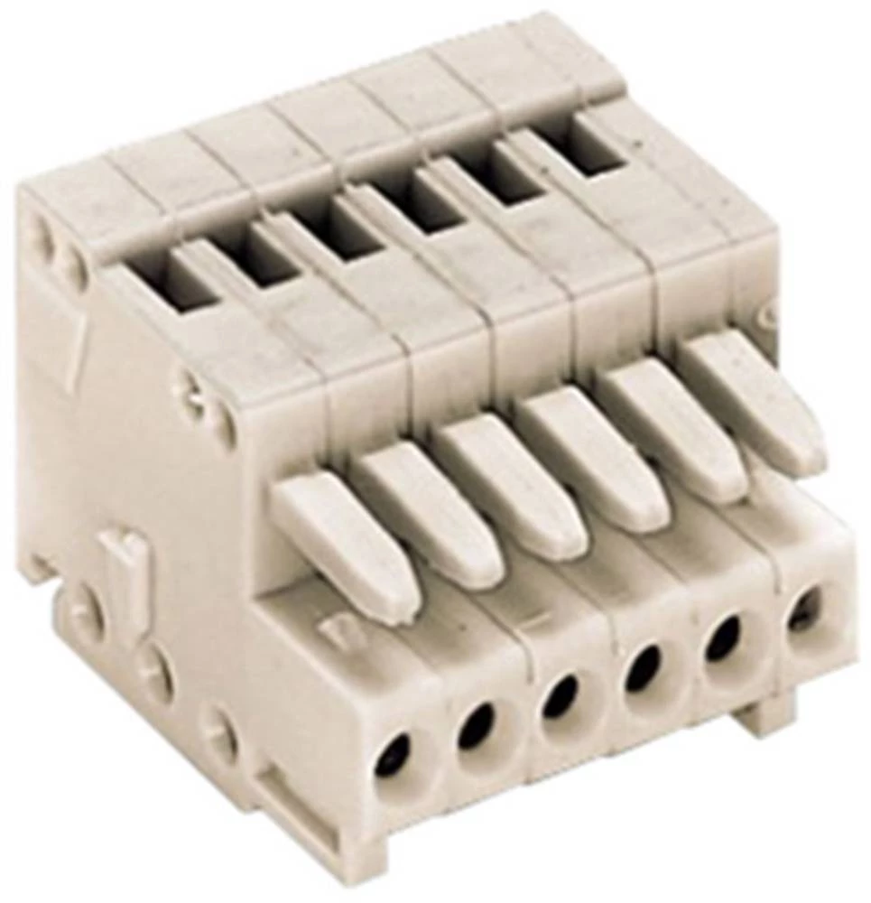 WAGO kučište utičnice-Kabel 733 broj polova ukupno 5, razmaci: 2.50 mm 733-105 1 komad slika