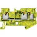 Push-In stezaljka sa zaštitnim vodičem PT-PE PT 2,5-TWIN-PE Phoenix Contact zeleno-žute boje, sadržaj: 1 kom. slika
