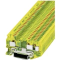 Push-In stezaljka sa zaštitnim vodičem PT-PE PT 4-TWIN-PE Phoenix Contact zeleno-žute boje, sadržaj: 1 kom. slika
